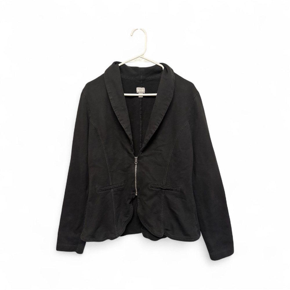 Converse One Star Women's Black Zip Up Blazer Size XL
